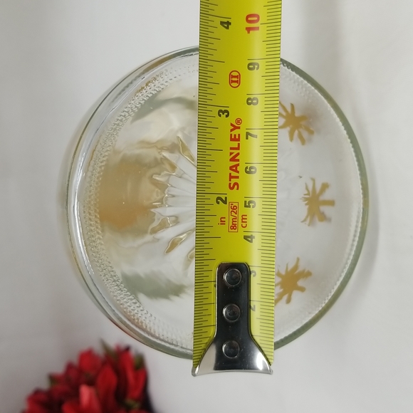 Log Cabin Mid Century Starburst Syrup Pitcher - Picture 9 of 15